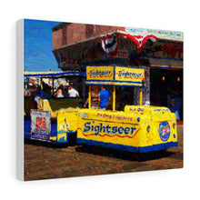 Load image into Gallery viewer, Gouache Digital Art painting Wall Art Print Wildwood NJ Tramcar