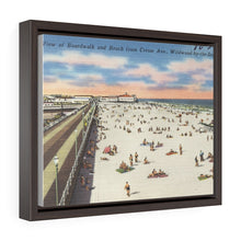 Load image into Gallery viewer, Sunny Day WIldwood Beach Postcard Home Decor Wall Art Print Canvas