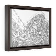 Load image into Gallery viewer, Art Sketch Wall Art Print Wildwood Wooden Boardwak Roller Coaster