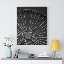 Load image into Gallery viewer, Black and White Photography Wall Art Print WIldwood NJ Ferris wheel