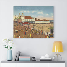 Load image into Gallery viewer, Old Wildwood Ocean Pier Home Decor Wall Art Print Canvas