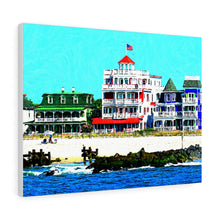 Load image into Gallery viewer, Gouache Digital Art painting Wall Art Print Beach Path Cape May Beach