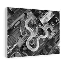 Load image into Gallery viewer, Black and White Photography Wall Art Print Water park Wildwood NJ