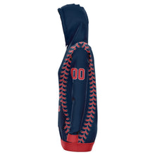 Load image into Gallery viewer, Boston Personalized Long Hoodie Navy Success