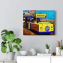Load image into Gallery viewer, Oil Painting Wall Art Print Wildwood NJ Tramcar