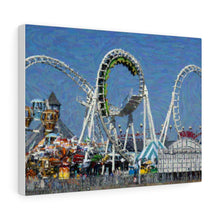 Load image into Gallery viewer, Gouache Digital Art painting Wall Art Print Wildwood NJ Boardwalk