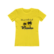 Load image into Gallery viewer, Let's Go to the beach Women's The Boyfriend Tee