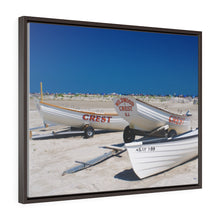 Load image into Gallery viewer, Canvas Print Wildwood Crest New Jersey Shore Lifeguard Boats