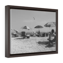 Load image into Gallery viewer, Black and White Photography Wall Art Print Wildwood Crest Beach