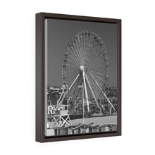 Load image into Gallery viewer, Black and White Photography Wall Art Print Wildwood Beach Decor