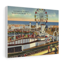 Load image into Gallery viewer, Old WIldwood Ferris Wheel Home Decor Wall Art Print Canvas