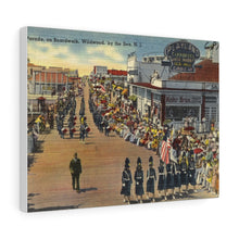 Load image into Gallery viewer, Boardwalk At WIldwood NJ Home Decor Wall Art Print Canvas