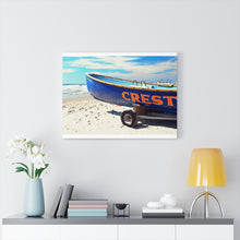Load image into Gallery viewer, Wildwood Crest Lifeguard Boat Watercolor Painting Wall Art Print