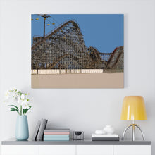 Load image into Gallery viewer, Roller Coaster Cartoon Art Wall Decor Art Painting Carnival Decor