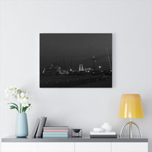 Load image into Gallery viewer, Black and White Photography Wall Art Print Sunset Wildwood New Jersey