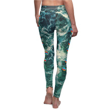Load image into Gallery viewer, Deep Ocean Wildwood Sign Women's Cut & Sew Casual Leggings
