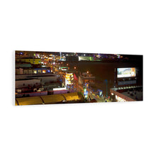 Load image into Gallery viewer, Wildwood New Jersey Shore Skyline Watercolor Painting Wall Art Print Skyline