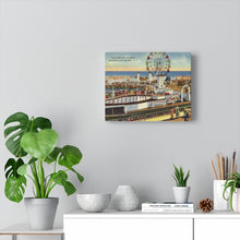 Load image into Gallery viewer, Old WIldwood Ferris Wheel Home Decor Wall Art Print Canvas