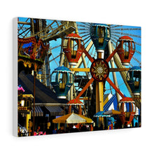 Load image into Gallery viewer, Watercolor Painting Wall Art Print Morey's Piers Wildwood New Jersey