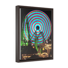 Load image into Gallery viewer, Canvas Print Wildwood Jersey Shore Morey's Piers Amusement Park Big Ferris Wheel