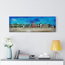 Load image into Gallery viewer, Oil Painting Cape May NJ Beach Wall Art Print Panoramic