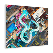 Load image into Gallery viewer, Watercolor Painting Wall Art Print Water park Wildwood NJ