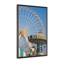 Load image into Gallery viewer, Canvas Print Wildwood New Jersey Morey's Piers Amusement Park Portrait