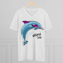 Load image into Gallery viewer, Vintage retro old school Style Wildwood New Jersey Dalton Men's Lightweight V-Neck Tee