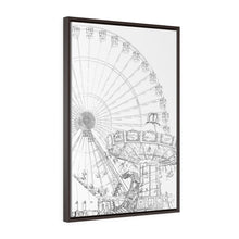 Load image into Gallery viewer, Art Sketch Wall Art Print Wildwood Beach Decor Amusement Park