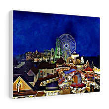 Load image into Gallery viewer, Mariners Landing Oil Painting Wall Art Print Moreys Piers Wildwood NJ