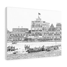 Load image into Gallery viewer, Art Sketch Wall Art Print Cape May Beach Shoreline