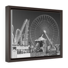 Load image into Gallery viewer, Wildwood New Jersey Amusement Park Black and White Photography Wall Art Print