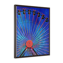 Load image into Gallery viewer, Oil Painting Wall Art Print Amusement Park Wildwood Ferris Wheel