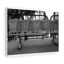 Load image into Gallery viewer, Wildwood Jersey shore Morey's Piers Black and White Photography Wall Art Print