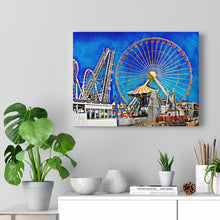 Load image into Gallery viewer, Oil Painting Wall Art Print Sunset Wildwood New Jersey