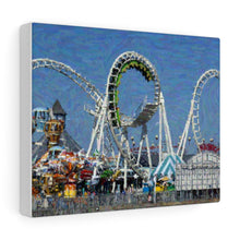 Load image into Gallery viewer, Gouache Digital Art painting Wall Art Print Wildwood NJ Boardwalk