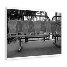 Load image into Gallery viewer, Wildwood Jersey shore Morey's Piers Black and White Photography Wall Art Print