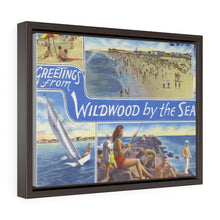 Load image into Gallery viewer, Wildwood NJ Postcard Home Decor Wall Art Print Canvas