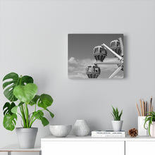 Load image into Gallery viewer, Black and White Photography Wall Art Print Wildwood Beach Sky