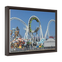 Load image into Gallery viewer, Canvas Print Wildwood Jersey Shore Morey's Piers Amusement Park View