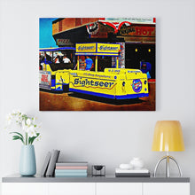 Load image into Gallery viewer, Oil Painting Wall Art Print Wildwood Boardwalk Tramcar