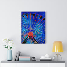 Load image into Gallery viewer, Oil Painting Wall Art Print Amusement Park Wildwood Ferris Wheel