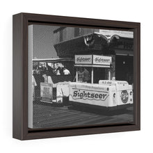 Load image into Gallery viewer, Black and White Photography Wall Art Print Wildwood NJ Tramcar