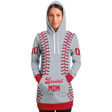 Load image into Gallery viewer, Seattle Personalized Long Hoodie Silver