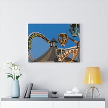Load image into Gallery viewer, Cartoon Art Wall Decor Art Paint Beach Painting Wildwood Carnival Decor