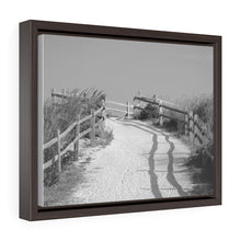Load image into Gallery viewer, Black and White Photography Wall Art Print Beach Path Cape May