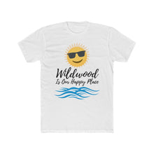 Load image into Gallery viewer, Wildwood Is our Happy Place Men's Cotton Crew Tee