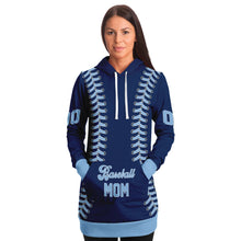 Load image into Gallery viewer, Tampa Bay Personalized Long Hoodie Navy