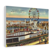 Load image into Gallery viewer, Old WIldwood Ferris Wheel Home Decor Wall Art Print Canvas