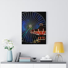 Load image into Gallery viewer, Oil Painting Wall Art Print WIldwood NJ Ferris wheel